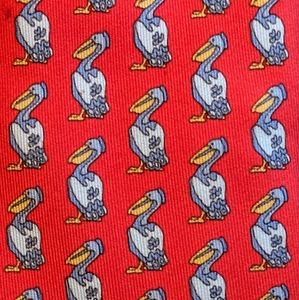 Hermes silk tie